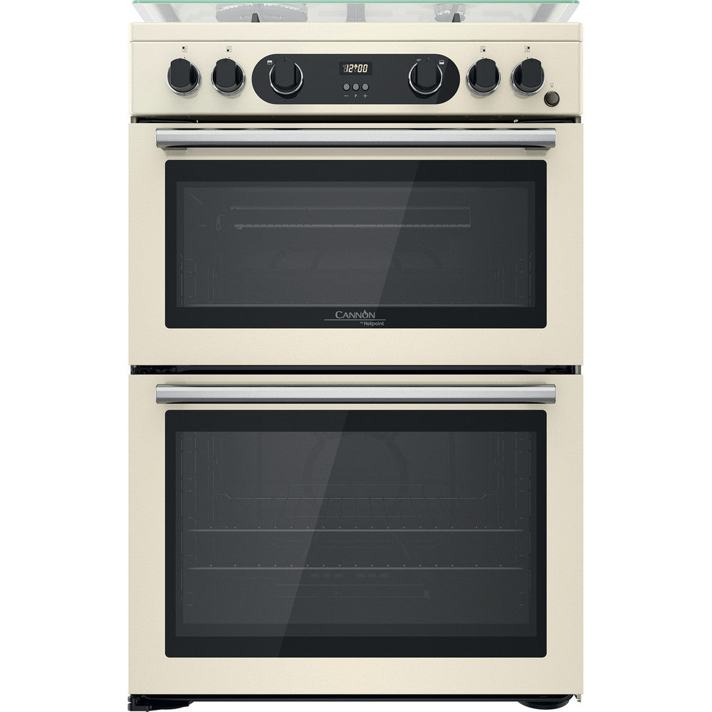 Hotpoint 60cm Dual Fuel Cooker - Jasmine - A/A Rated - CD67G0C2CJ