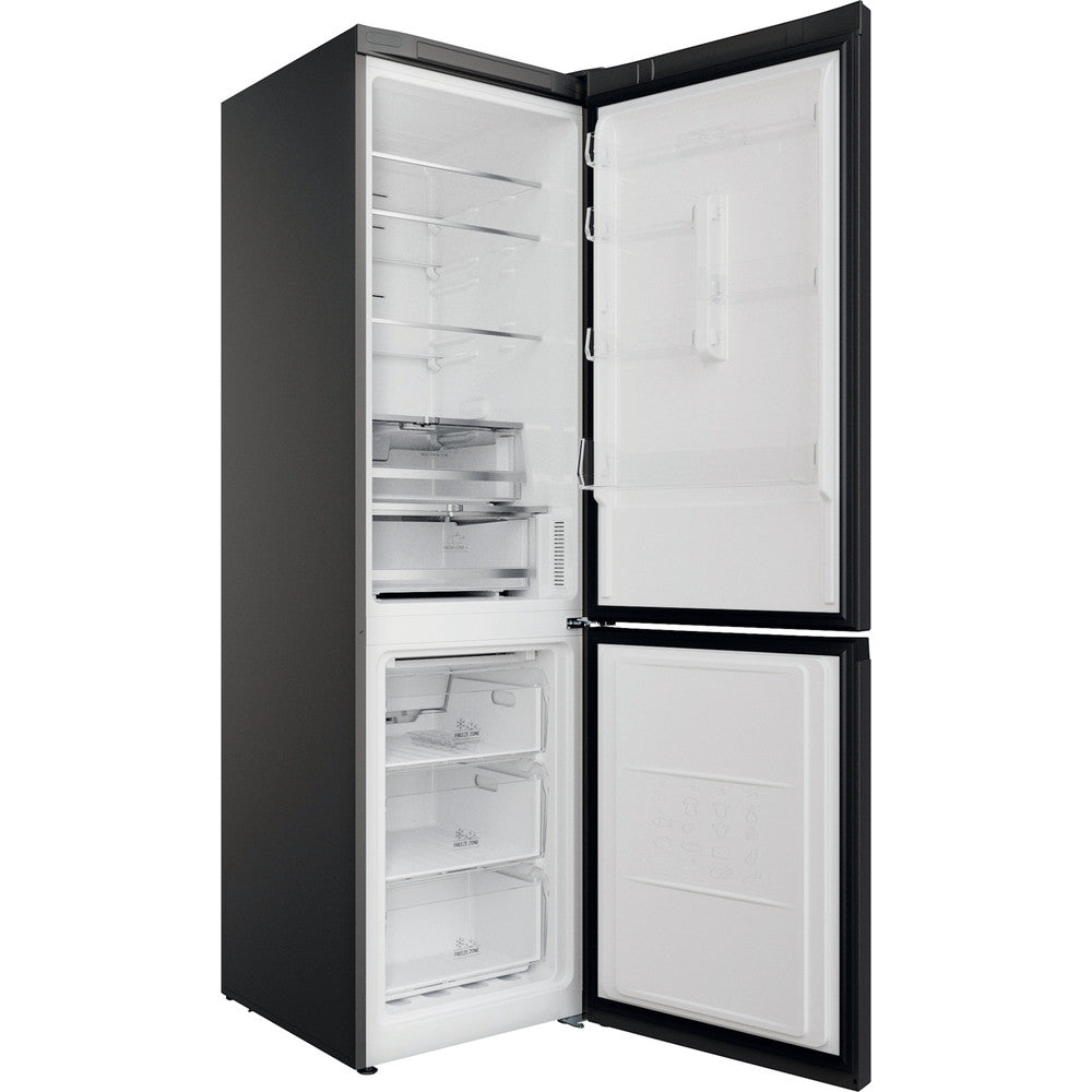 Hotpoint H7X93TSKM Fridge Freezer - Silver Black