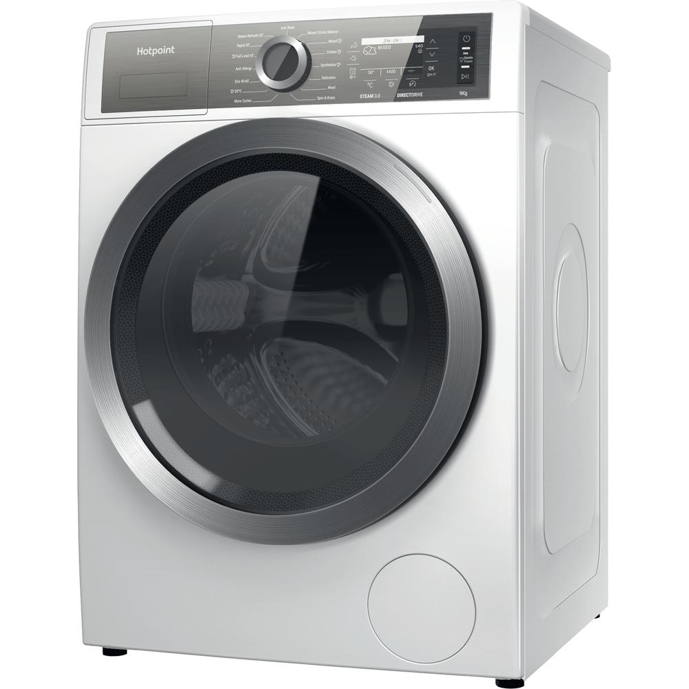 Hotpoint Gentle Power 9kg Washing Machine – White (H799GPOWERUK, A-30% Energy Rating)