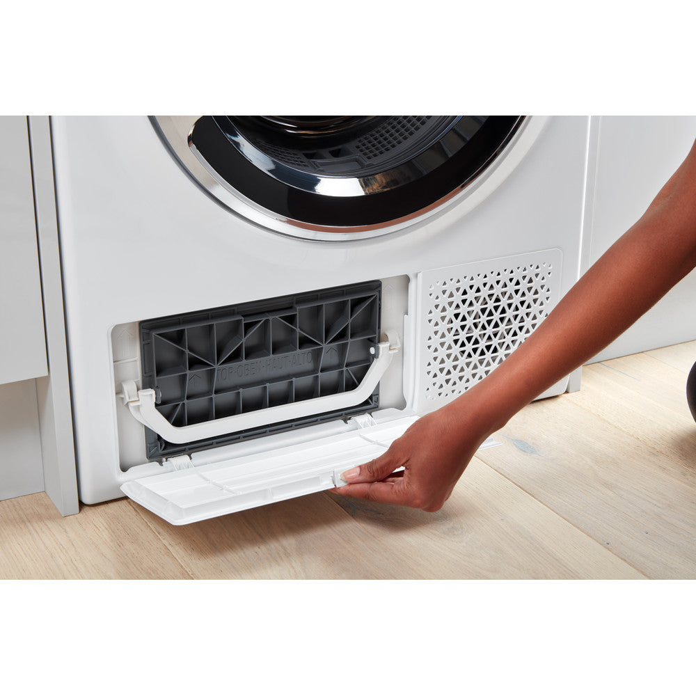 Hotpoint 8Kg Heat Pump Tumble Dryer - White- NTM1182XB