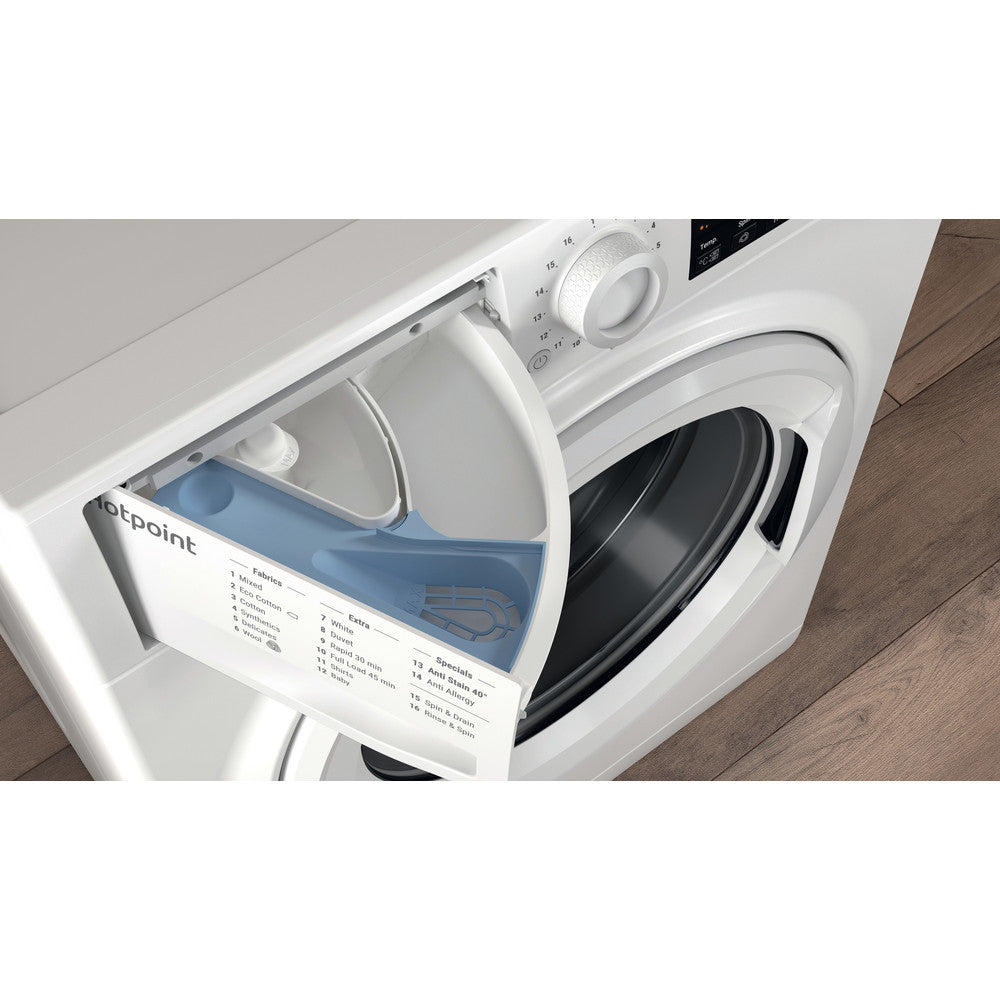 Hotpoint NSWM1044CWUKN Washing Machine - White