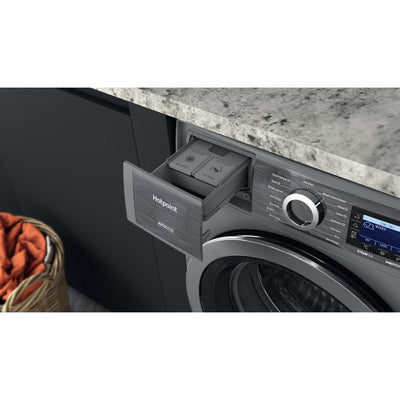 Hotpoint GentlePower 10kg Silver Washing Machine – A-30% Energy Efficient (H809ADSGPOWERUK)
