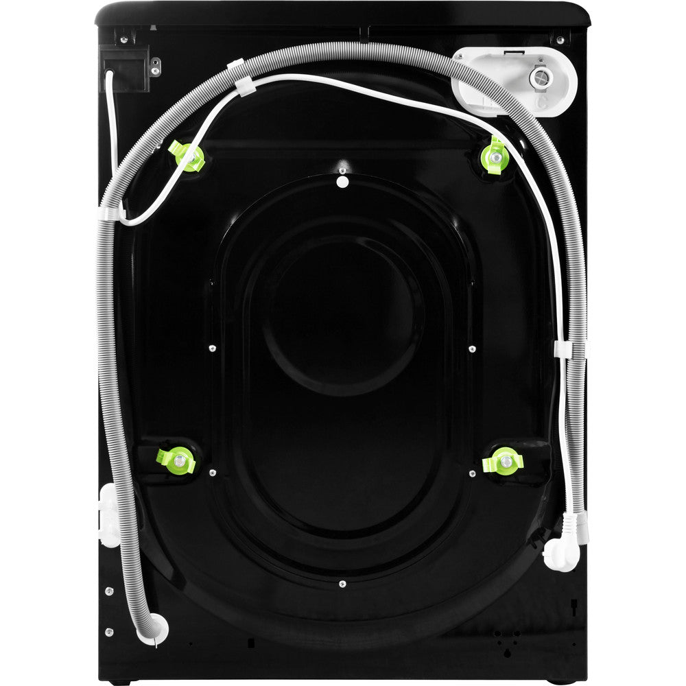 Indesit BWE71452KUKN 7kg Washing Machine - 1400 rpm, Black Finish, E Rated Efficiency