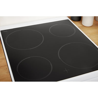 Indesit 50cm Electric Cooker with Ceramic Hob - White - ID5V92KMW