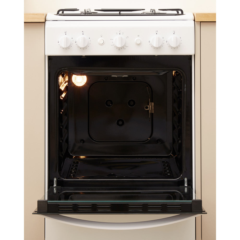 INDESIT  50 cm Gas Cooker – White -IS5G1KMW/U