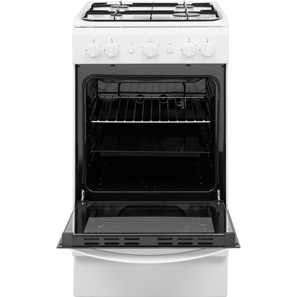 INDESIT  50 cm Gas Cooker – White -IS5G1KMW/U