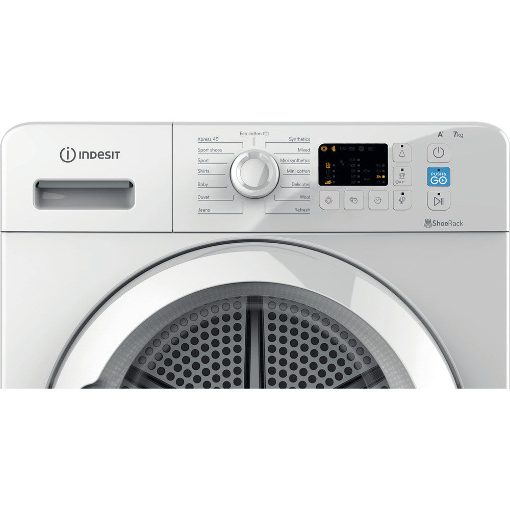 Indesit Heat Pump Tumble Dryer 7KG - YTM1071R - White