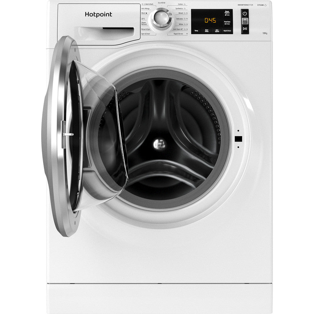 Hotpoint ActiveCare NM111046WCAUKN 10kg White Freestanding Front Load Washing Machine