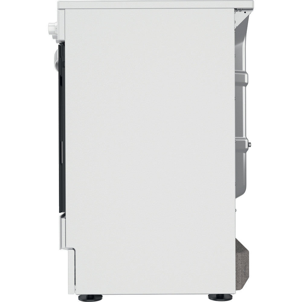 Indesit Electric Cooker with Ceramic Hob - White - A Rated - IS67V5KHW/UK