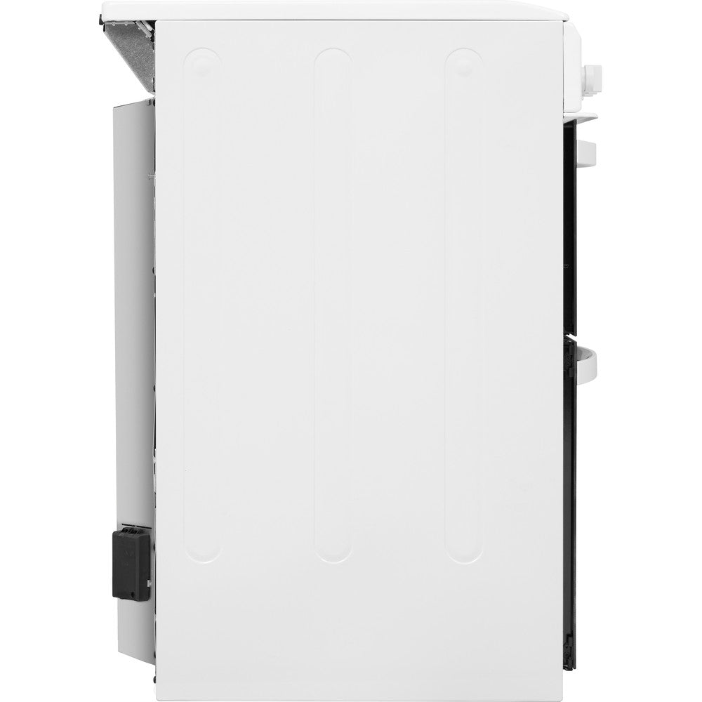 INDESIT 50 cm Electric Solid Plate Cooker – White -ID5E92KMW