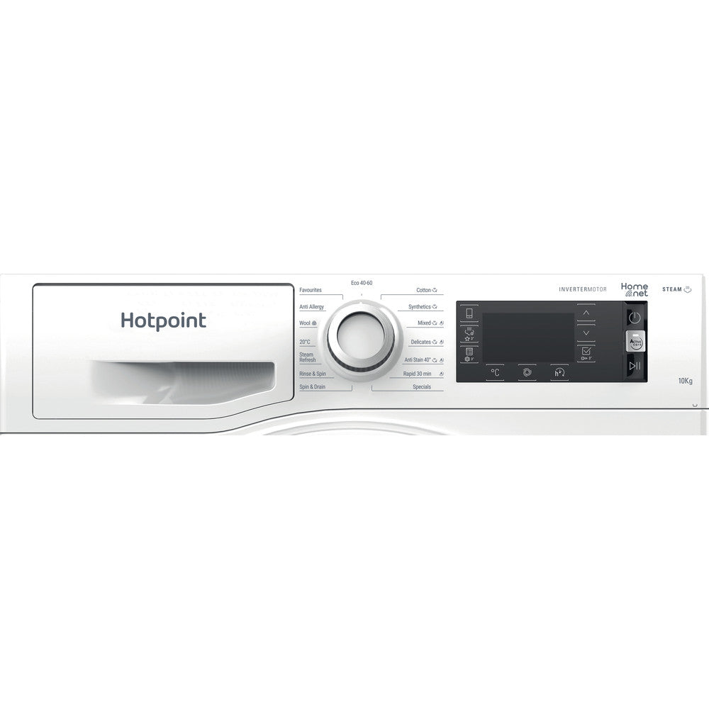 Hotpoint NLLCD1046WDAWUKN 10kg Washing Machine with 1400 rpm - White - A Rated