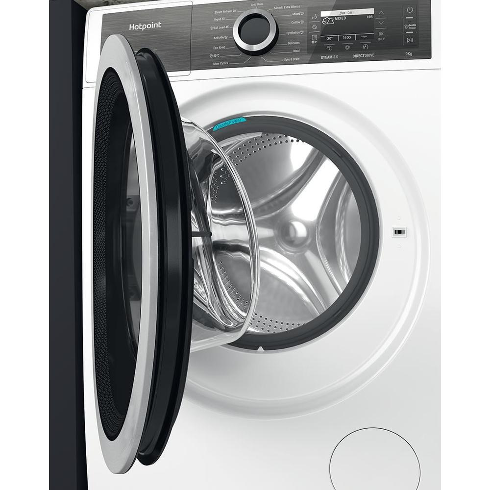 Hotpoint GentlePower 9kg Washing Machine – White, Energy-Saving A-30% (H899ADGPOWERUK)