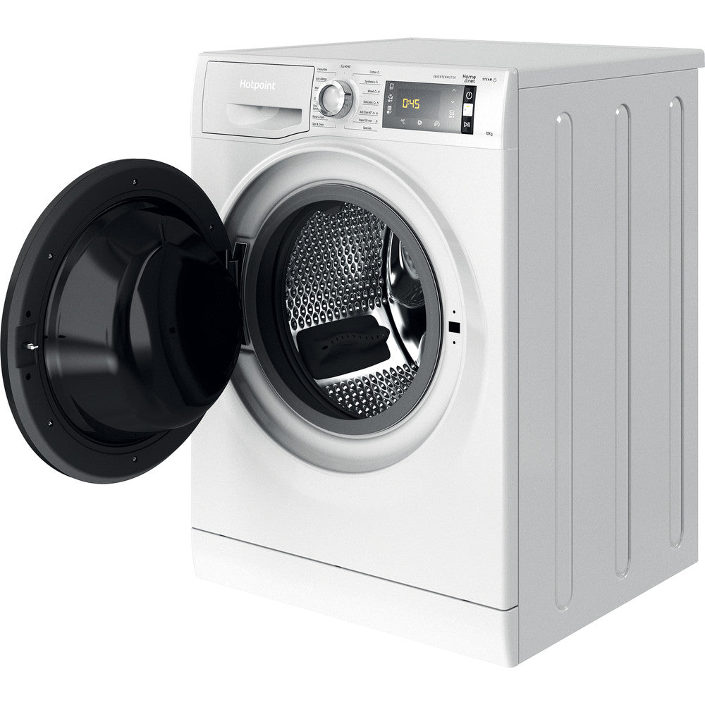 Hotpoint NLLCD1046WDAWUKN 10kg Washing Machine with 1400 rpm - White - A Rated