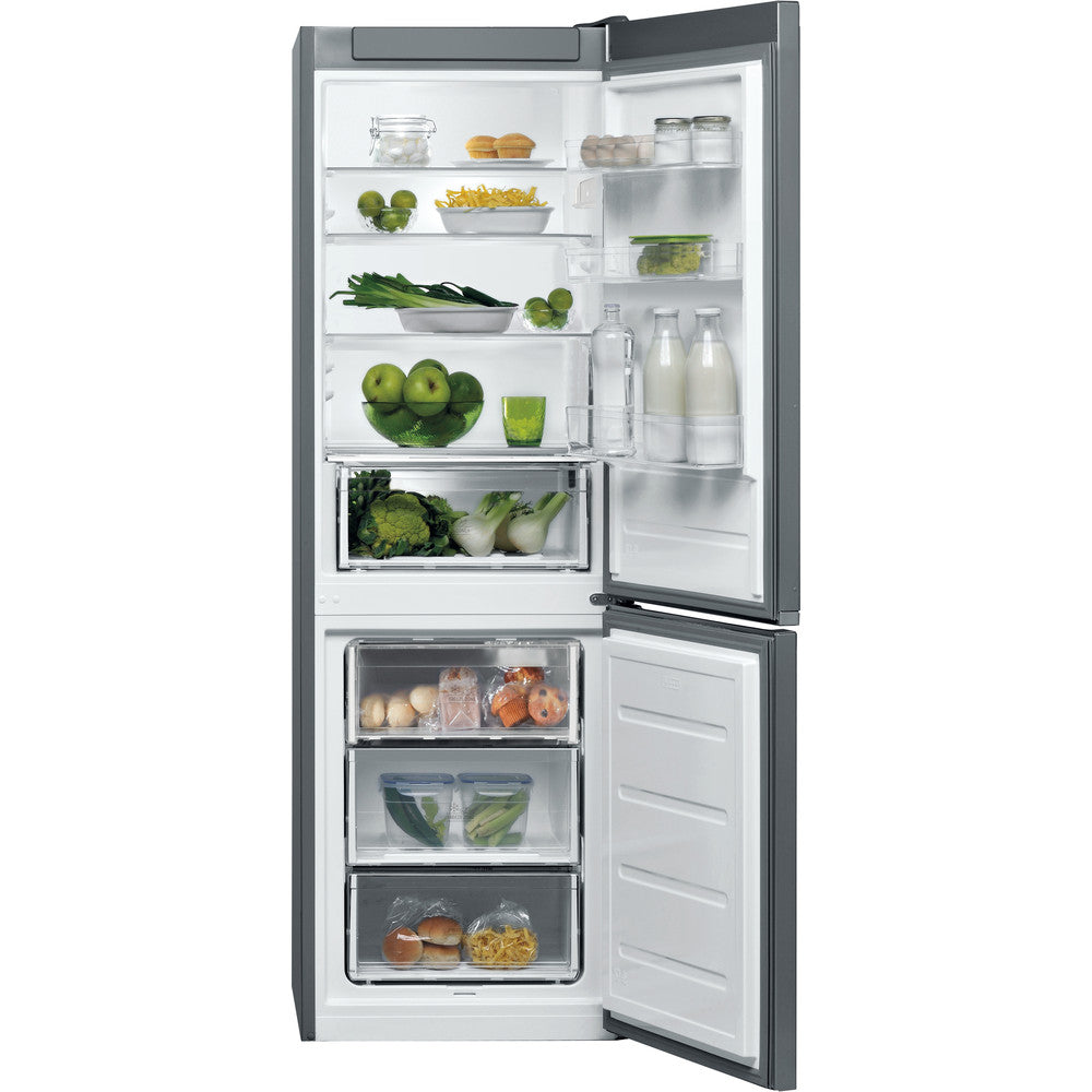 Hotpoint H1NT811EOX1 60/40 Fridge Freezer - Stainless Steel Effect