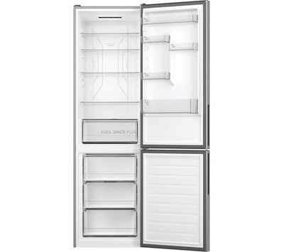 Hoover HOCE4T620EXK Smart 70/30 Fridge Freezer – Silver | Frost-Free, WiFi Connected, Energy Efficient