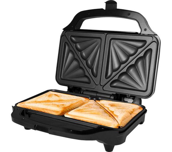 Hamilton Beach Deep Fill Sandwich Toaster – Black & Stainless Steel – Model HB1026