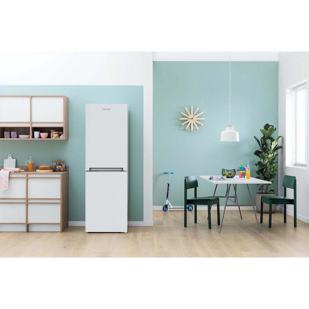 Indesit Freestanding No Frost Fridge Freezer - IBNF55181W1