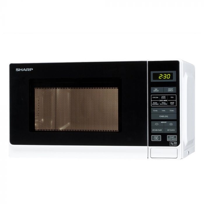 Sharp R272WM 20 Litre 800W Solo Microwave White