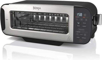 Ninja Foodi 3-in-1 Toaster, Grill & Panini Press – Compact Multi-Cooker in Black