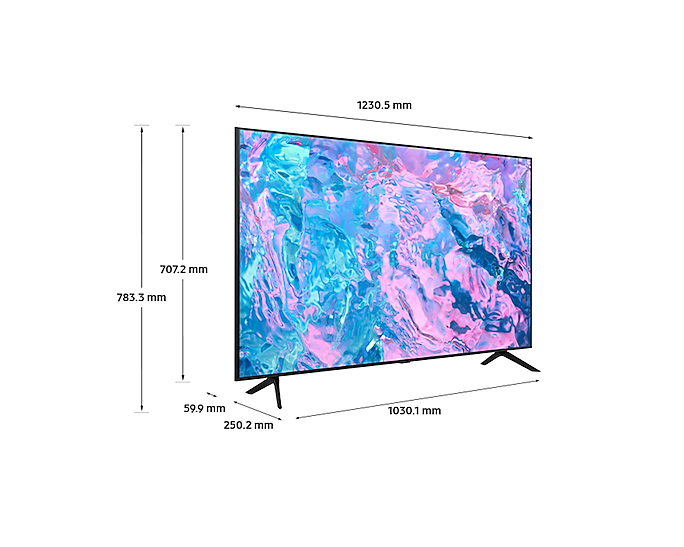 Samsung Series 7 CU7100 55" 4K Ultra HD Smart TV - UE55CU7100