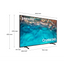 Samsung Electronics 50" 4K Ultra HD HDR Smart LED TV - UE50BU8000