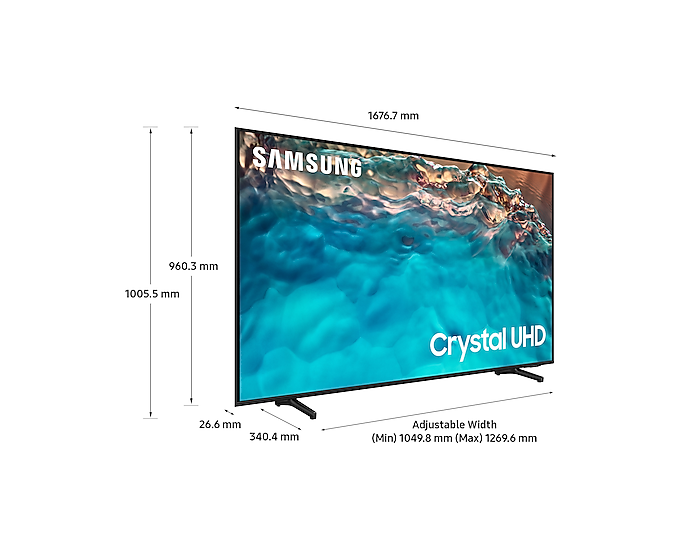 Samsung Electronics 75 inch 4K Ultra HD HDR Smart LED TV - UE75BU8000