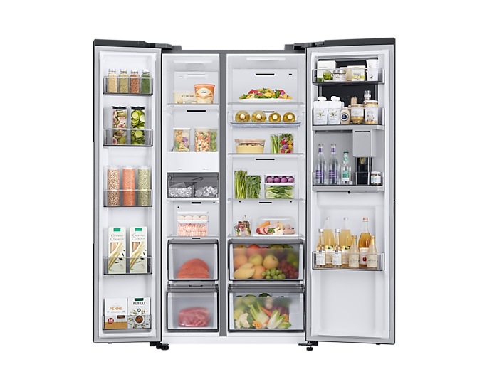 Samsung Series 9 SpaceMax™ American-Style Smart Fridge Freezer - Black RH69DG893EB1EU