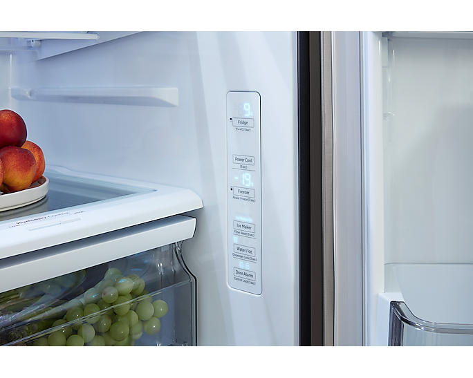 Samsung Electronics Uk Ltd RF23R62E3SR/EU French Style Fridge Freezer With Twin Cooling Plus