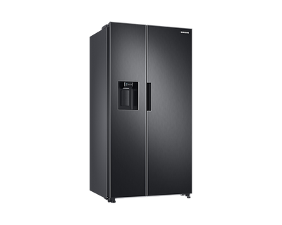 Samsung Plumbed Ice and Water  American Fridge Freezer - Black- RS67A8810B1/EU