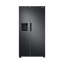 Samsung Plumbed Ice and Water  American Fridge Freezer - Black- RS67A8810B1/EU