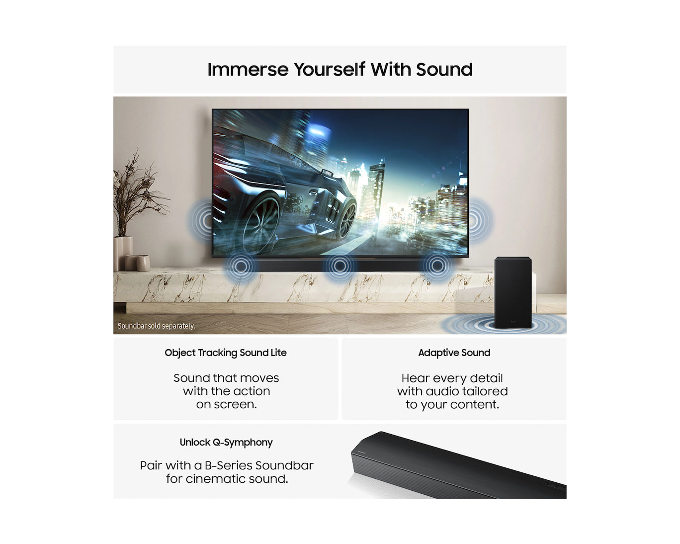 Samsung 43″ Crystal UHD U8020F 4K Smart TV (2025) – Crystal Processor 4K, Tizen Smart TV