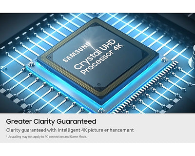 Samsung 65" Crystal UHD 4K Smart TV (U8020F, 2025 Model)