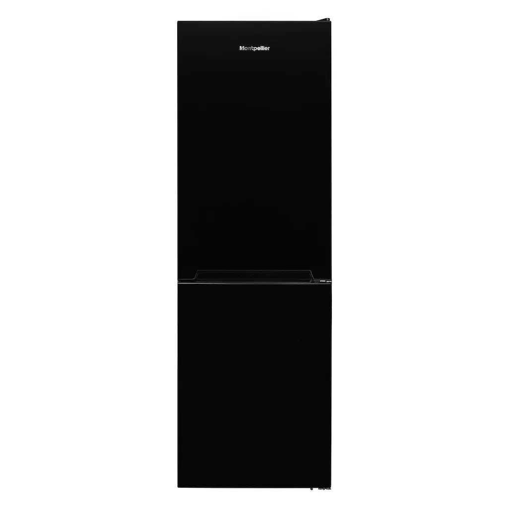 Montpellier MLF1770K 50/50 Low Frost Fridge Freezer in Black