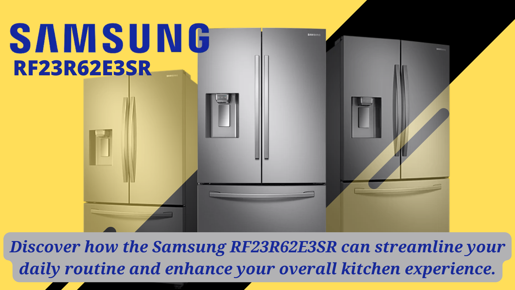 Understanding the Benefits of the Samsung RF23R62E3SR Refrigerator for Modern Lifestyles