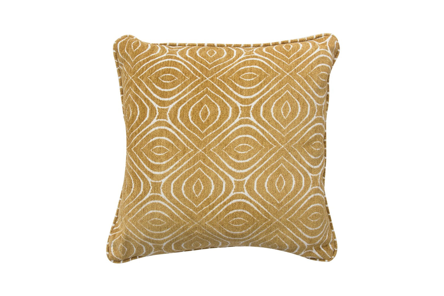 Poppy Footstool & Cushion Set - Ochre