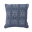 Poppy Footstool & Cushion Set - Navy