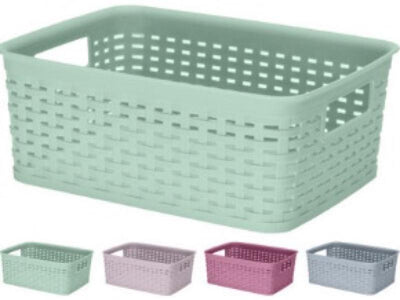 Storage Basket Assorted Colour