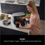 Ninja Foodi Dual Zone Air Fryer AF300UK – 7.6L, 6 Cooking Functions, Black