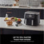 Ninja Foodi Dual Zone Air Fryer AF300UK – 7.6L, 6 Cooking Functions, Black