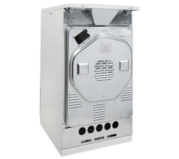 Amica 608CE2TAW 60cm A-Rated Electric Cooker with Single Oven & Ceramic Hob – White