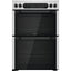 Hotpoint Multiflow HDM67V9DCX/UK – 60 cm Electric Ceramic Double Cooker – Stainless Steel, A‑Rated