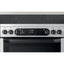 Hotpoint Multiflow HDM67V9DCX/UK – 60 cm Electric Ceramic Double Cooker – Stainless Steel, A‑Rated