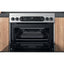 Hotpoint Multiflow HDM67V9DCX/UK – 60 cm Electric Ceramic Double Cooker – Stainless Steel, A‑Rated