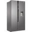 Hoover H-FRIDGE 500 MAXI HHSWD918F1XK Non-Plumbed Frost Free American Fridge Freezer - Silver - F Rated