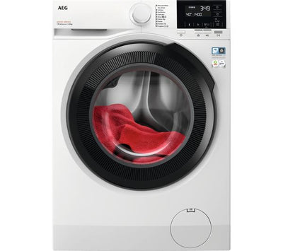 AEG 6000 ProSense LFR61144B 10kg 1400 Spin Freestanding Washing Machine – A Rated, White