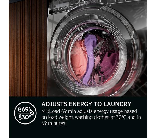 AEG 6000 ProSense LFR61144B 10kg 1400 Spin Freestanding Washing Machine – A Rated, White