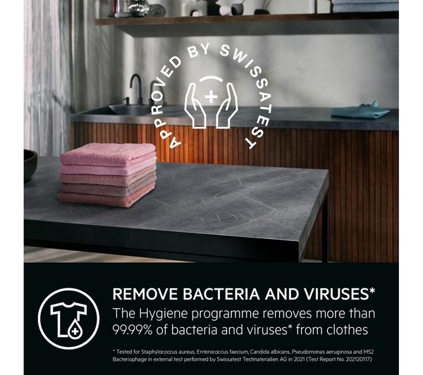 AEG 6000 ProSense LFR61144B 10kg 1400 Spin Freestanding Washing Machine – A Rated, White