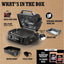 Ninja Woodfire Electric BBQ Grill & Smoker OG701UK – 3-in-1 Outdoor Grill, Smoker & Air Fryer