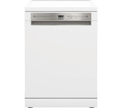 Hotpoint Maxi Space H7F HS41 UK Full Size Dishwasher – 15 Place Settings Freestanding Dishwasher (White)