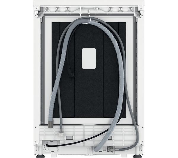 Hotpoint Maxi Space H7F HS41 UK Full Size Dishwasher – 15 Place Settings Freestanding Dishwasher (White)